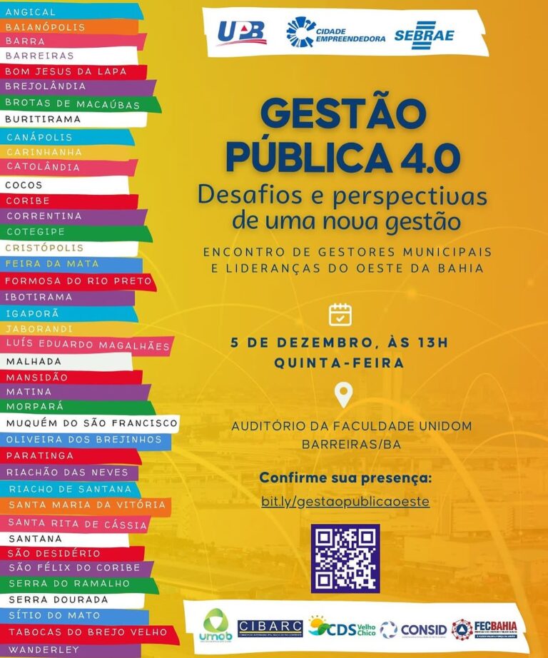 convite gestão pública