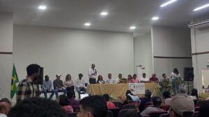 Participantes do Encontro Territorial de Assistência Técnica e Extensão Rural em Santa Maria da Vitória com a presença do CIBARC.
