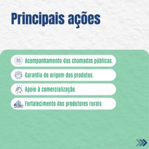 principais ações