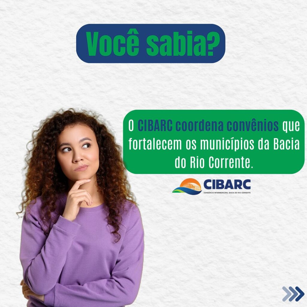 você sabia CIBARC coordena convênios